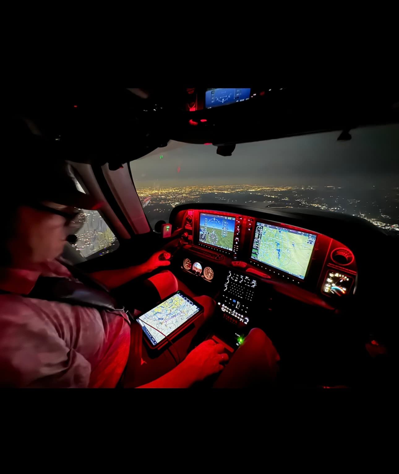 Flight review session at Exceptional Flights