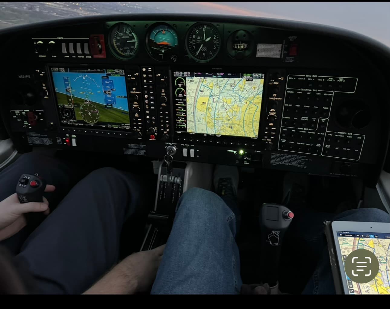 Flight review session at Exceptional Flights