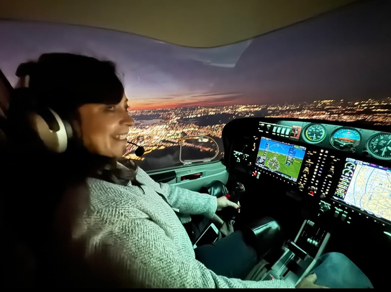 Flight review session at Exceptional Flights