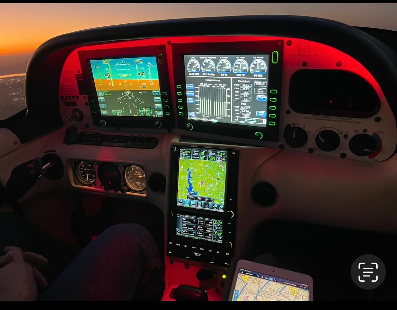 Flight review session at Exceptional Flights