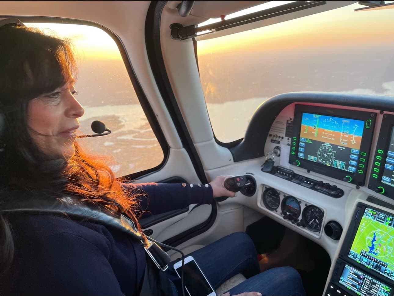Flight review session at Exceptional Flights