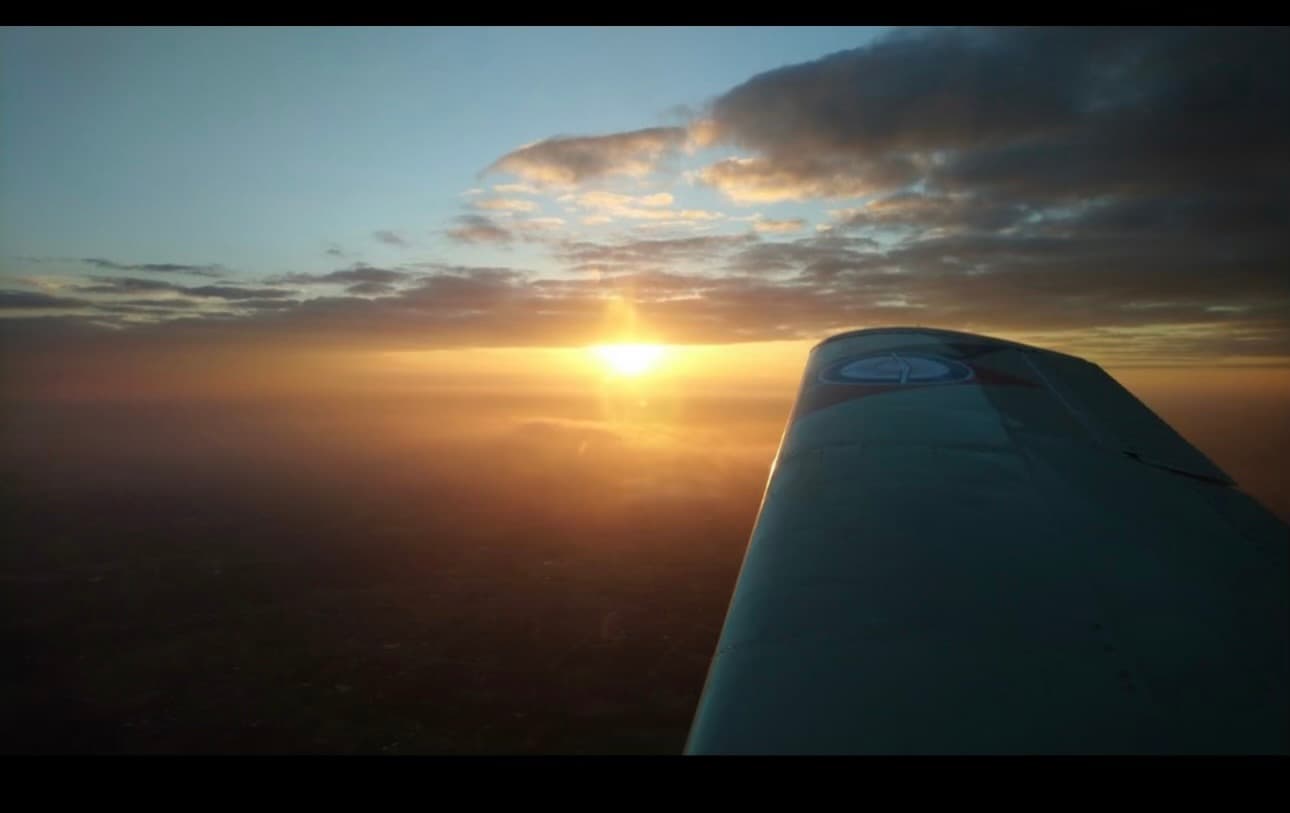 Aerial sightseeing tour over the DFW area